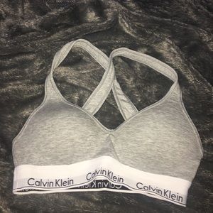 Calvin Klein Modern Cotton Padded Sports Bra